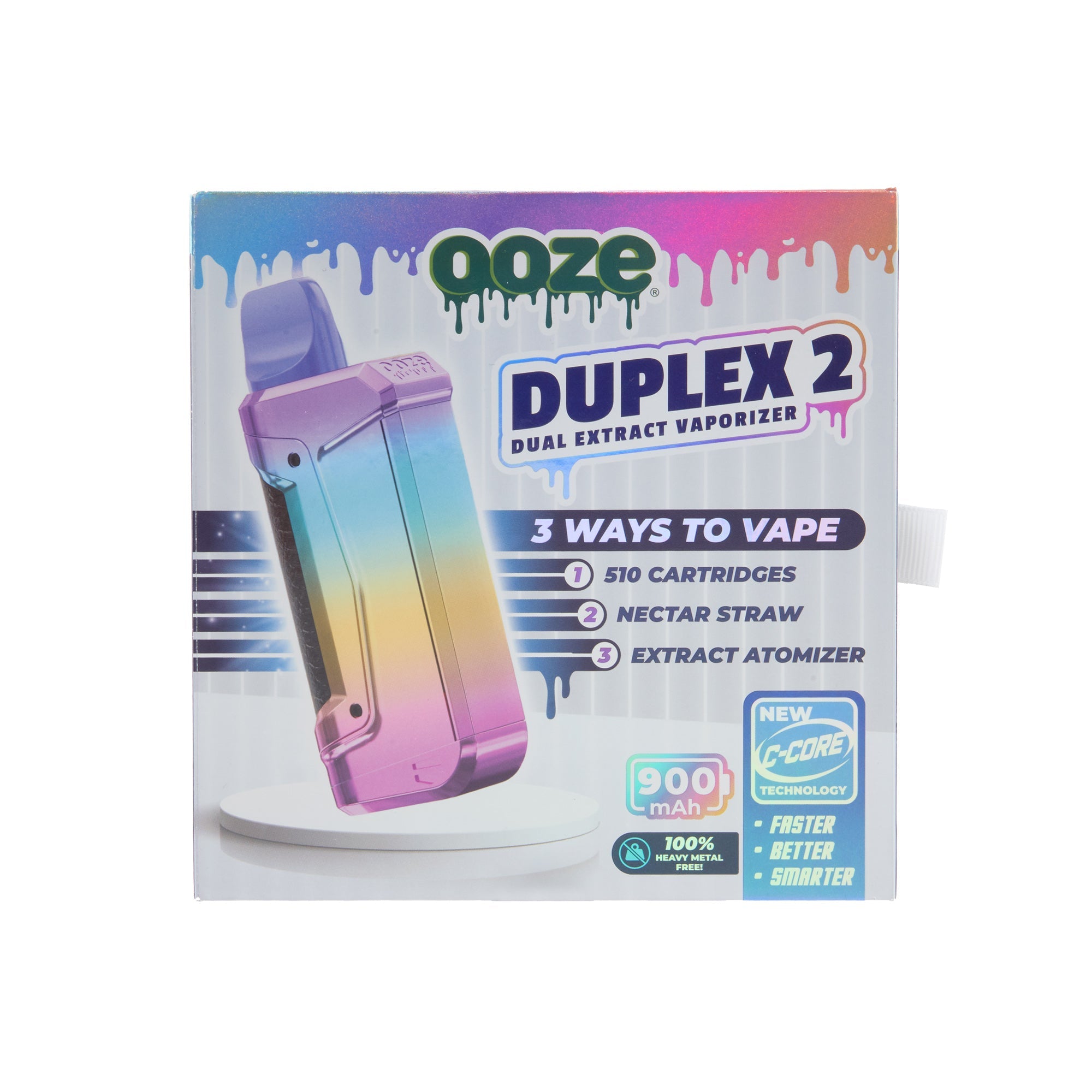 Ooze Duplex 2 Vaporizer– 900 mAh C-Core - Discreet Smoker