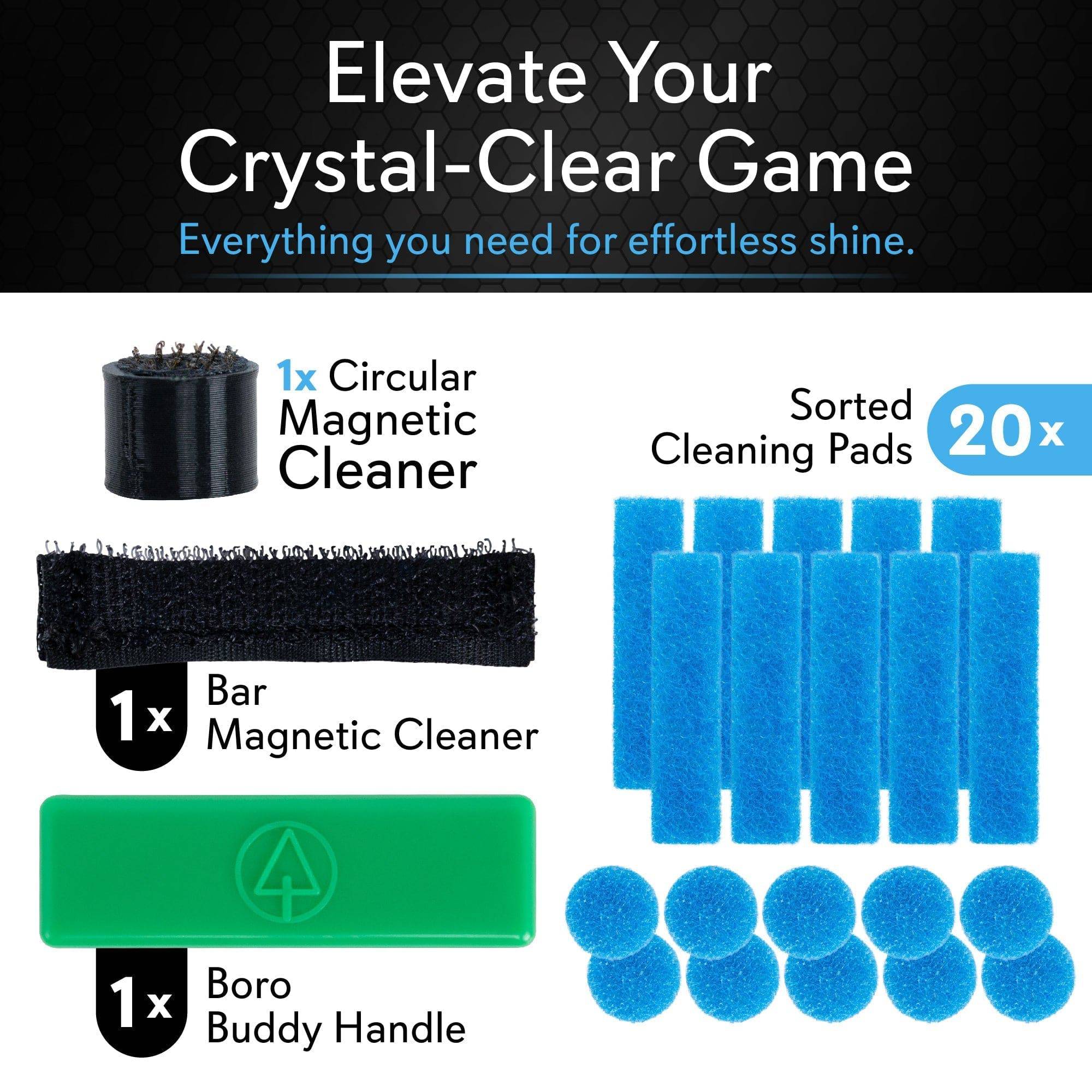 BoroBuddy™ Magnetic Glass Cleaner - Discreet Smoker