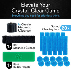 BoroBuddy™ Magnetic Glass Cleaner - Discreet Smoker