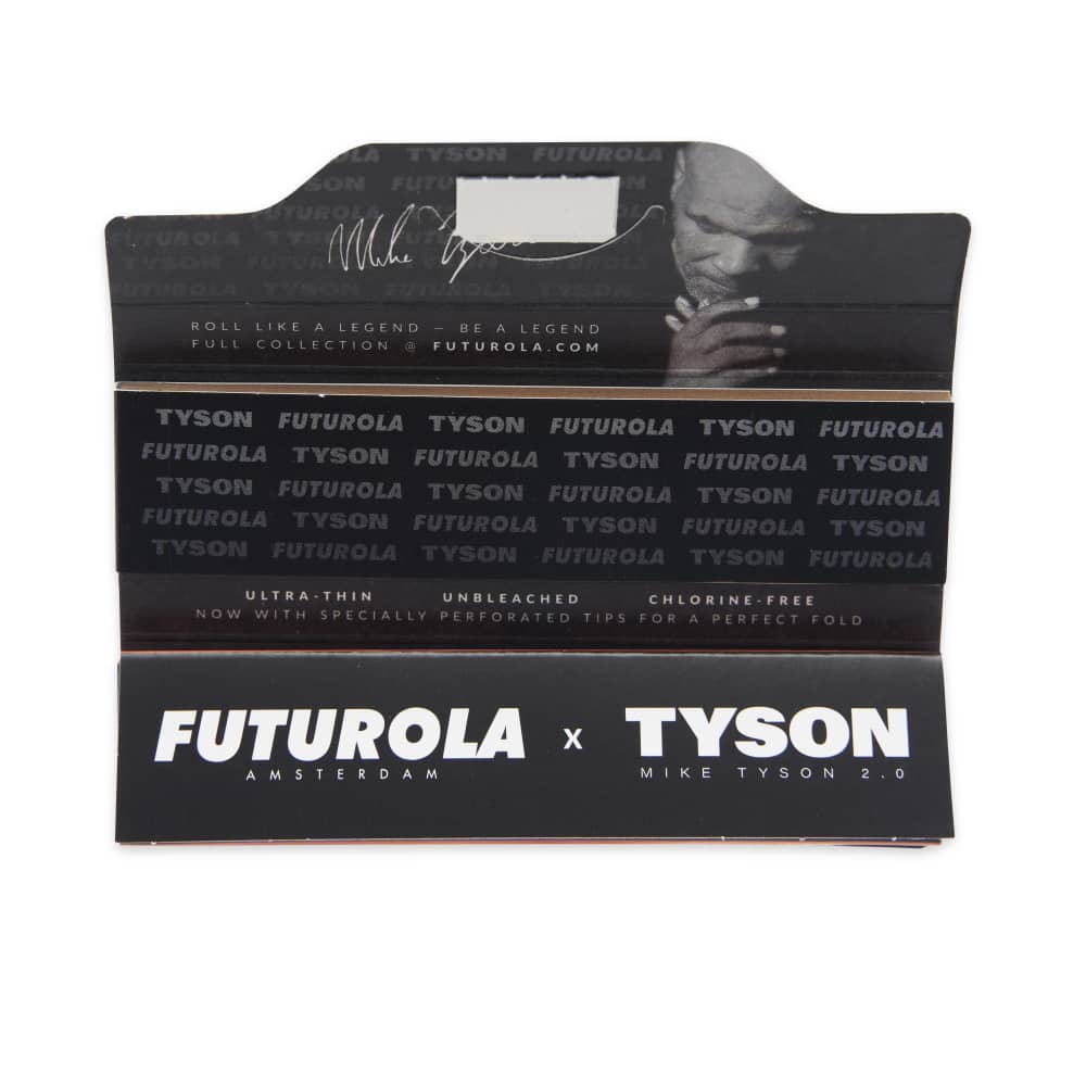 Tyson Ranch x Futurola King Size Slim Rolling Paper Booklet with Filters Version 2.0 – 24ct Display - Discreet Smoker