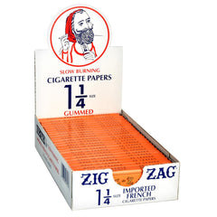 Zig Zag Orange Rolling Papers | 1 1/4 Inch - Discreet Smoker