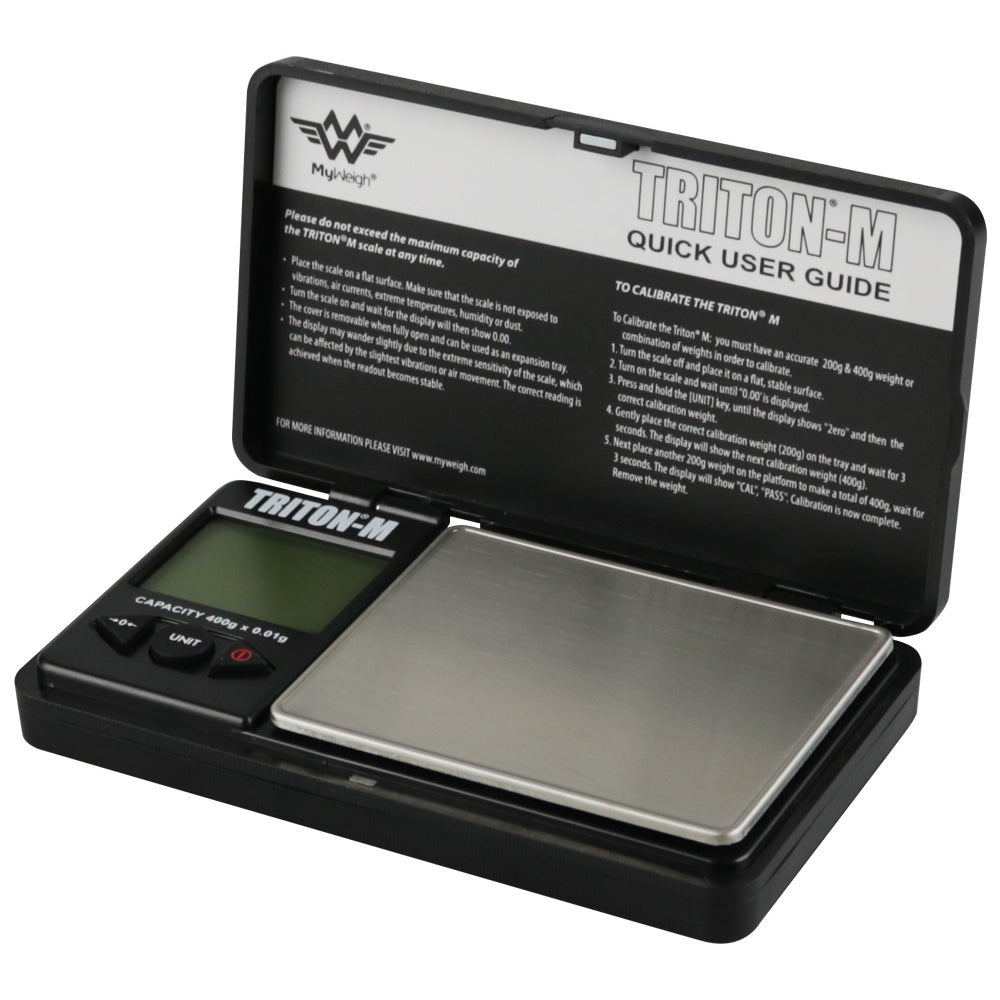My Weigh Triton M Digital Scale | 400g x 0.01g - Discreet Smoker