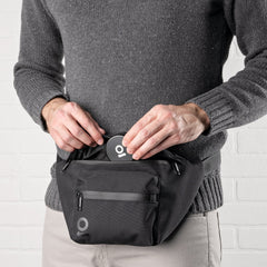 Ongrok Carbon-lined Smell Proof Fanny Pack / Travel Pouch - Discreet Smoker