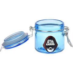Dank Tank Roll Me One Kenobi Glass Storage Jar - 2.75" x 2.4" - Discreet Smoker