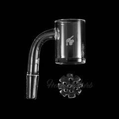 HONEY DISC QUARTZ BANGER - 90° DEGREE | YL - Discreet Smoker