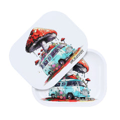 Pulsar Mini Rolling Tray & Lid Kit - Pop Up Camper / 7"x5.5" - Discreet Smoker