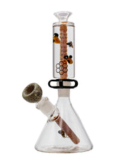Krave Honey Bee Freezable Bong - Discreet Smoker