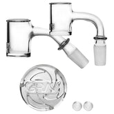 GRAV Seamless Quartz Banger Set | 4pc | 14mm M - Discreet Smoker