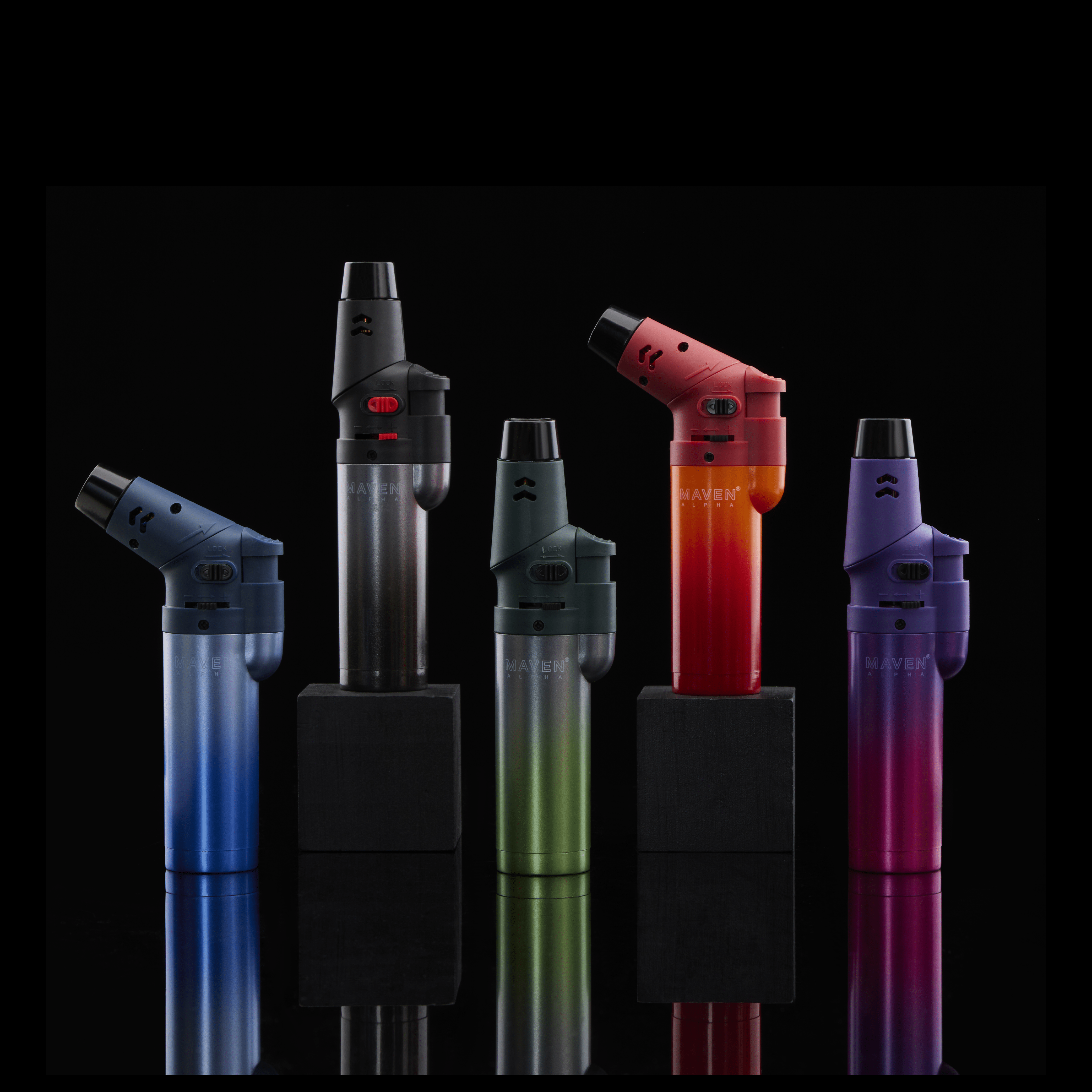 Maven Alpha Gradient Collection - 5 Pack - Discreet Smoker