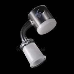 HONEY & MILK XL BEVEL QUARTZ BANGER - 90° DEGREE | YL - Discreet Smoker