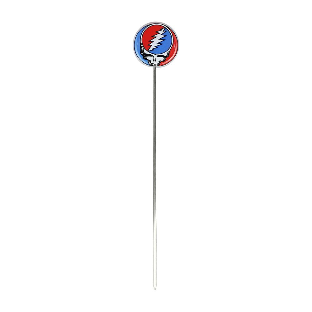 Grateful Dead x Pulsar Lightning Bolt Glass Water Pipe - Discreet Smoker