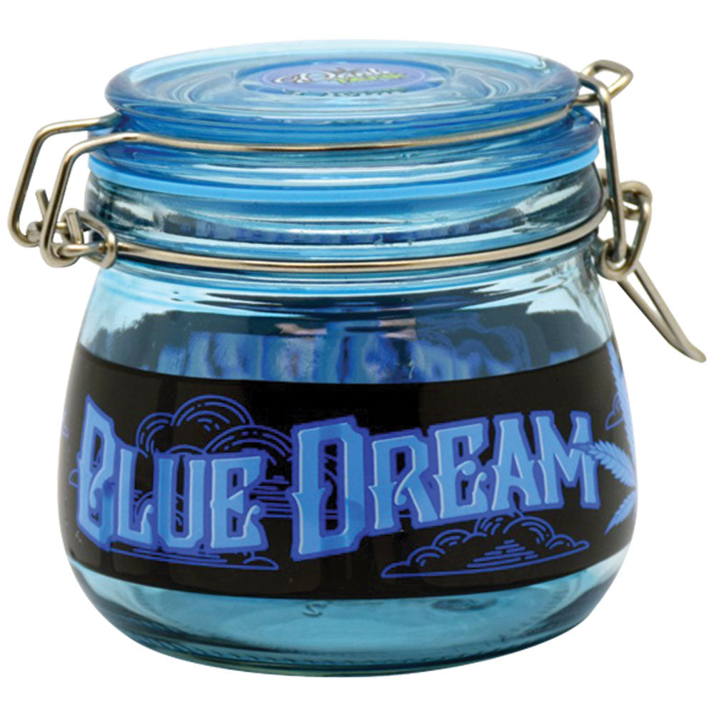Blue Dream Glass Jar - Discreet Smoker