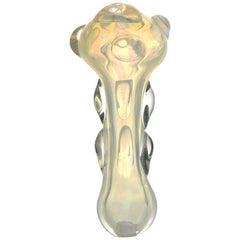 Distant Vision Fumed Glass Hand Pipe - 4" - Discreet Smoker