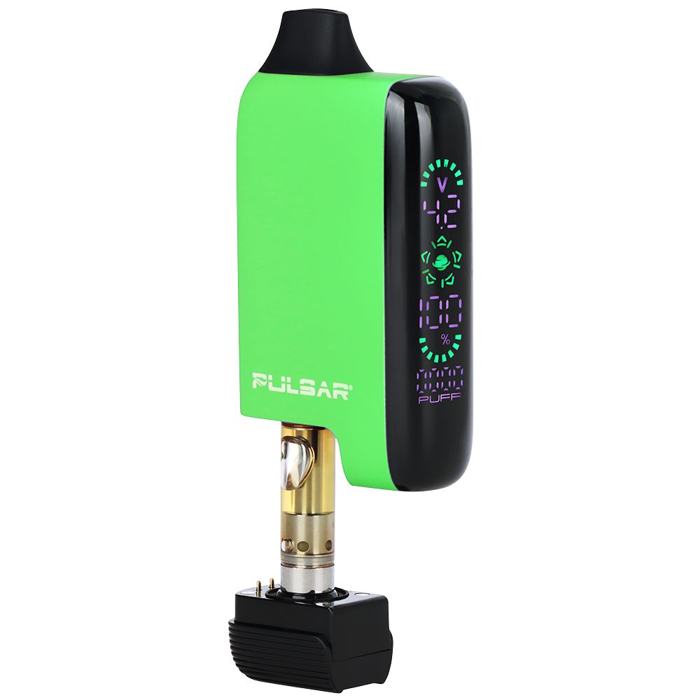 Pulsar 510 DL 5.0 Precision Voltage Control LCD Screen Vape Bar | 1000mAh - Discreet Smoker