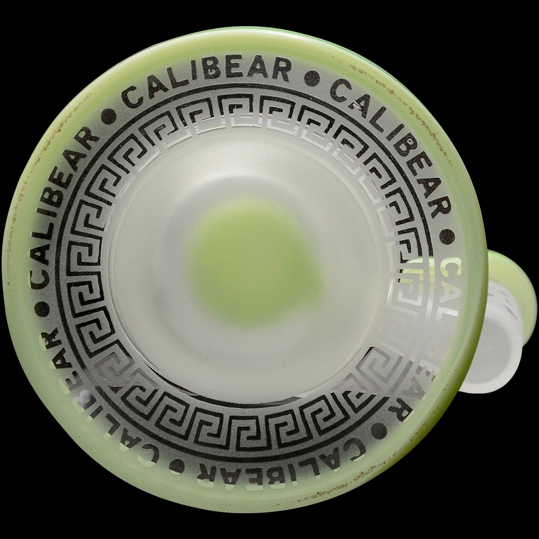 Calibear Sandblasted Flower Of Life Mini Can Bong - Discreet Smoker