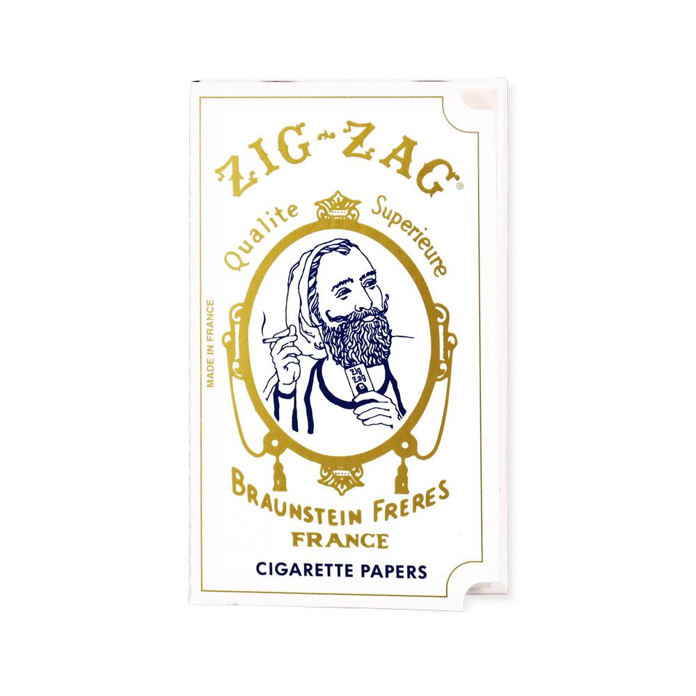 Zig Zag White Single Wide Rolling Papers - Discreet Smoker