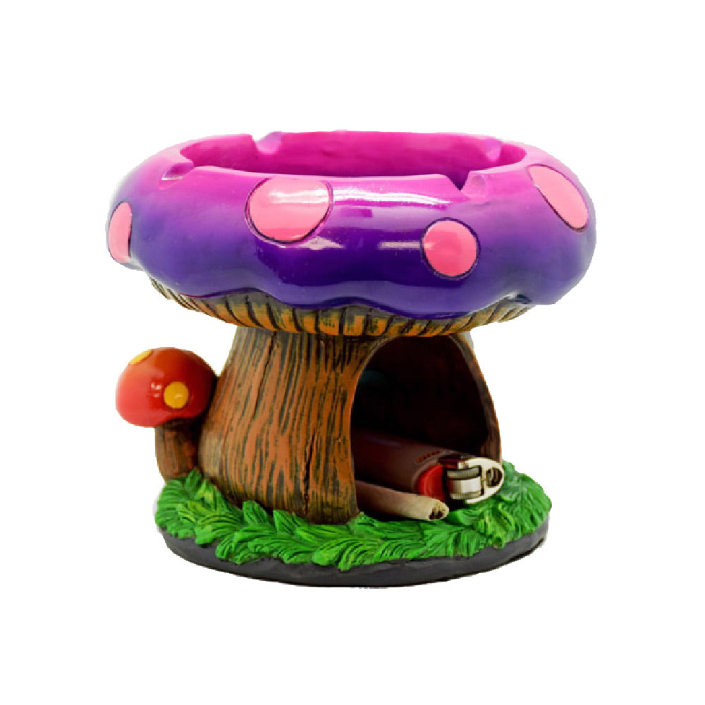 Fantastical Mushroom House Ashtray - Discreet Smoker