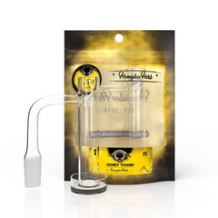 HONEY TOWER QUARTZ BANGER - 90° DEGREE | YL - Discreet Smoker