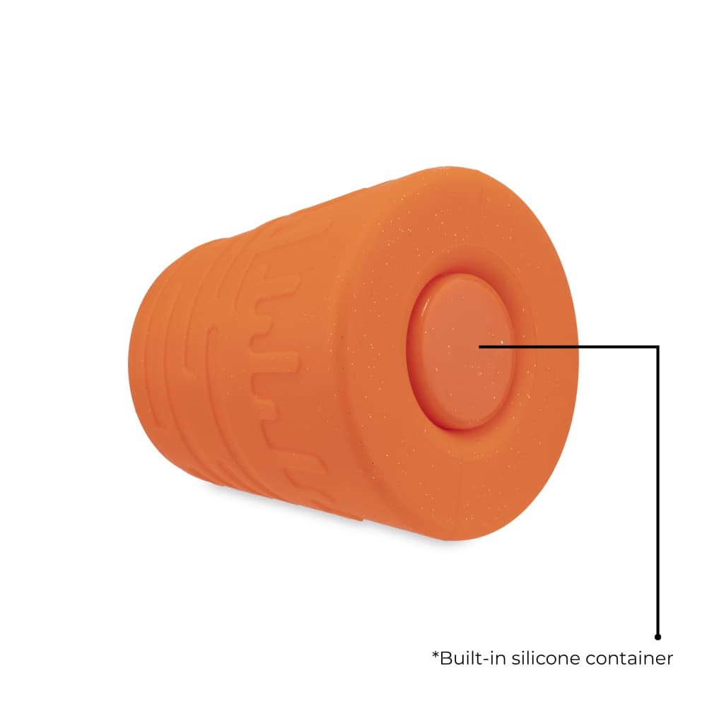 Ooze Blaster Silicone Glass 4-in-1 Hybrid Water Pipe and Dab Straw - Discreet Smoker