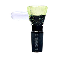 Cheech Glass 2" Transparent Dichro Glass Bowl - Discreet Smoker