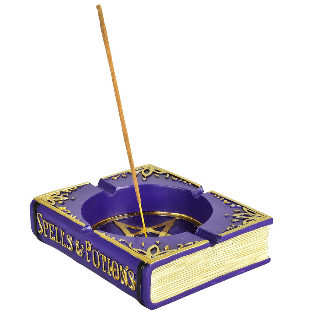 Pentagram Book Incense Burner / Ashtray - 5"x6" - Discreet Smoker