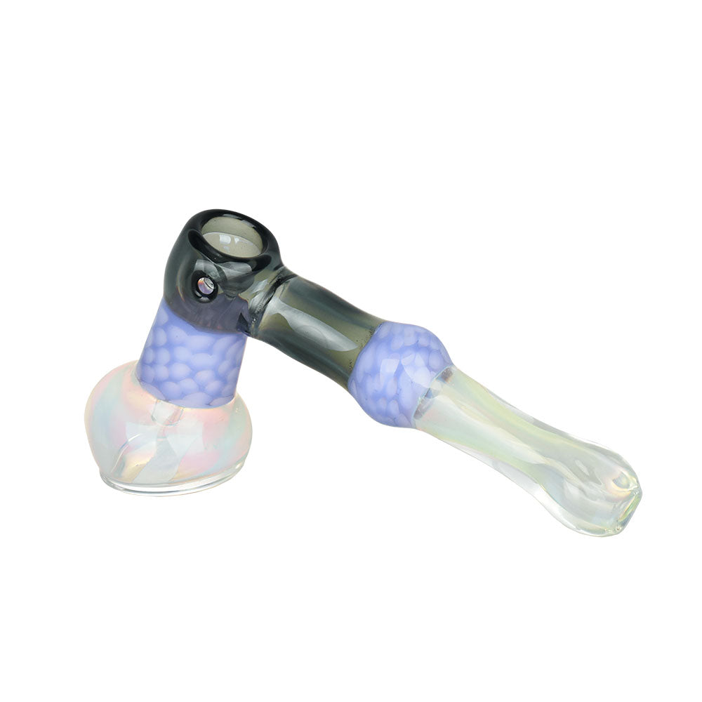 Hip Honeycomb Hammer Bubbler Pipe | 5.5" - Discreet Smoker
