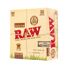 RAW Organic Rolling Papers - Discreet Smoker