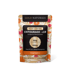 Gold Naturals Entourage Δ9 Gummy - Discreet Smoker