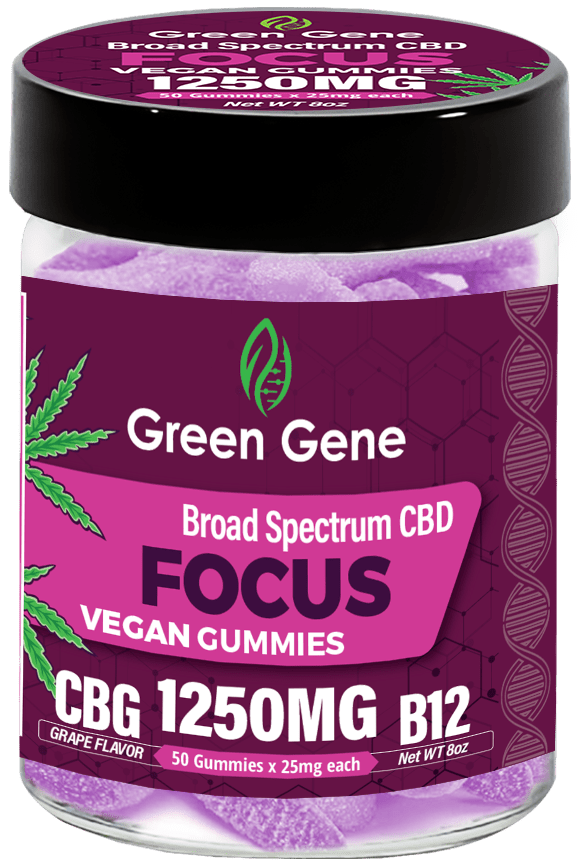 Green Genie Organic CBD Infused Mood Based Vegan Gummies - (625MG - 2500MG) - Discreet Smoker