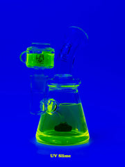 Krave Glass 7" BH *FREE GRINDER* - Discreet Smoker