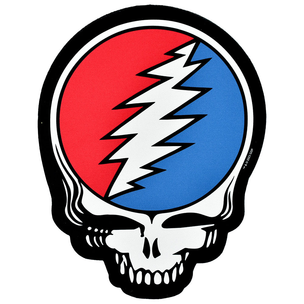 Grateful Dead x Pulsar DabPadz - Steal Your Face / Die Cut / 10" x 7.5" - Discreet Smoker