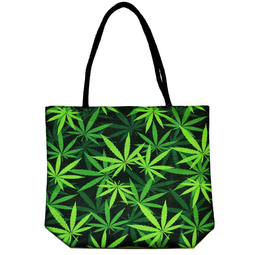 Jute Rope Handled Tote Bag - Discreet Smoker