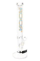 ROOR 18" Straight Shooter – 5 mm Glass-on-Glass Tube with Ice Pinch - Discreet Smoker