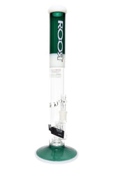 ROOR Tech 18″ Colored Straight Tube with Showerhead Perc – 5 mm Thick - Discreet Smoker