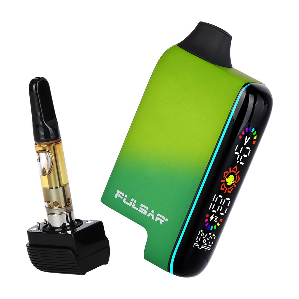 Pulsar 510 DL 5.0 Precision Voltage Control LCD Screen Vape Bar | Thermo Series | 1000mAh - Discreet Smoker