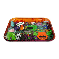Ooze Rolling Tray - Metal - Large - Discreet Smoker