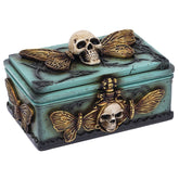 Fujima Death's Head Moth Sarcophagus Resin Stash Box - 5.5"x 4" - Discreet Smoker