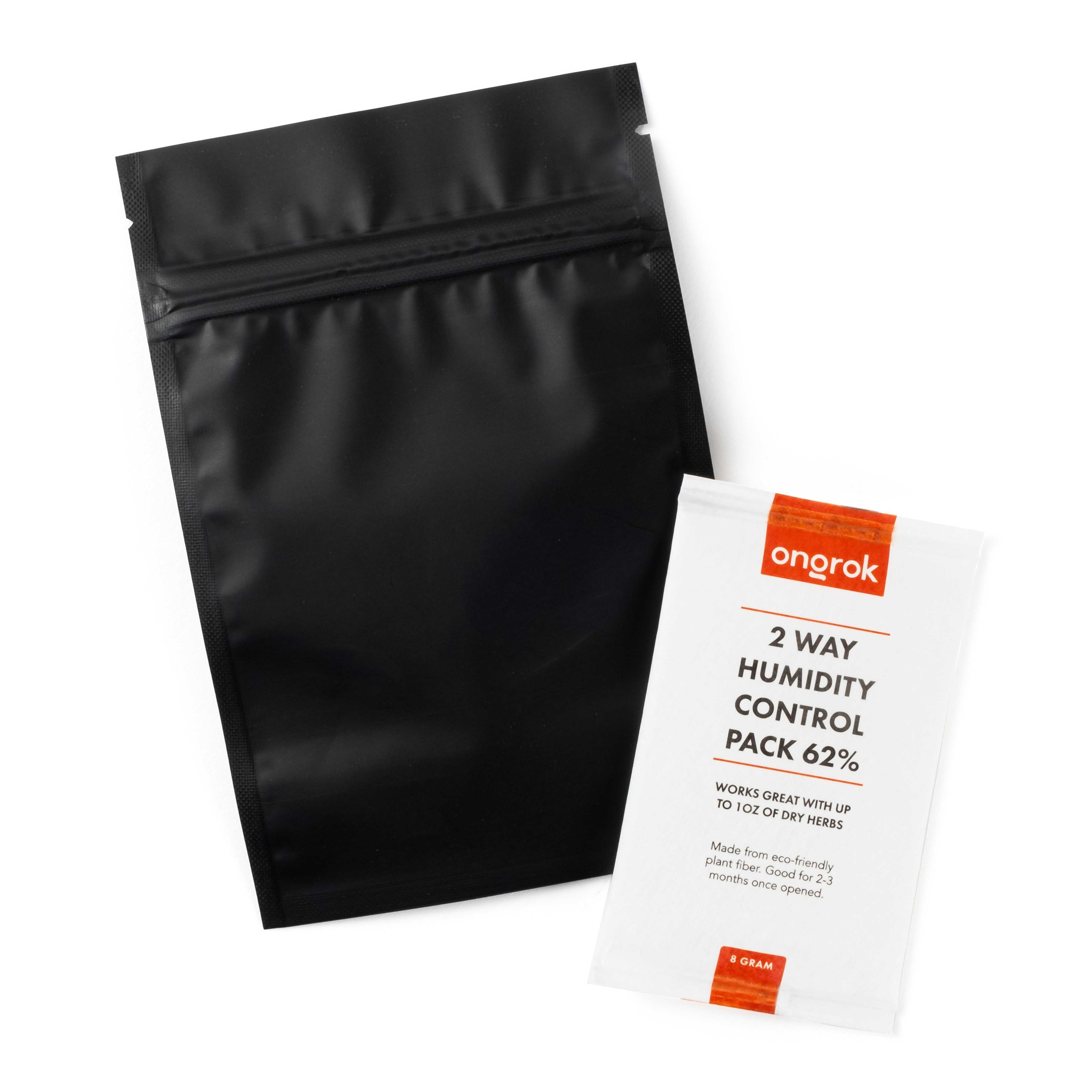 Ongrok 2-Way 62% Humidity Packs | 3 sizes (Small, Medium, Large) - Discreet Smoker