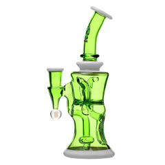 CaliBear Colored Opal Showerhead Recycler - Discreet Smoker