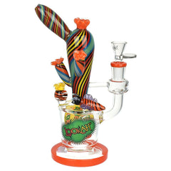 Lookah Glass Cactus Water Pipe - 9.25" / 14mm F - Discreet Smoker