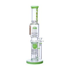 Cheech Glass 16" Shower Head Recycler Water Pipe - Discreet Smoker