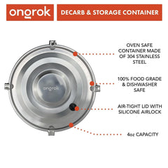 Ongrok Decarboxylation Kit - Discreet Smoker