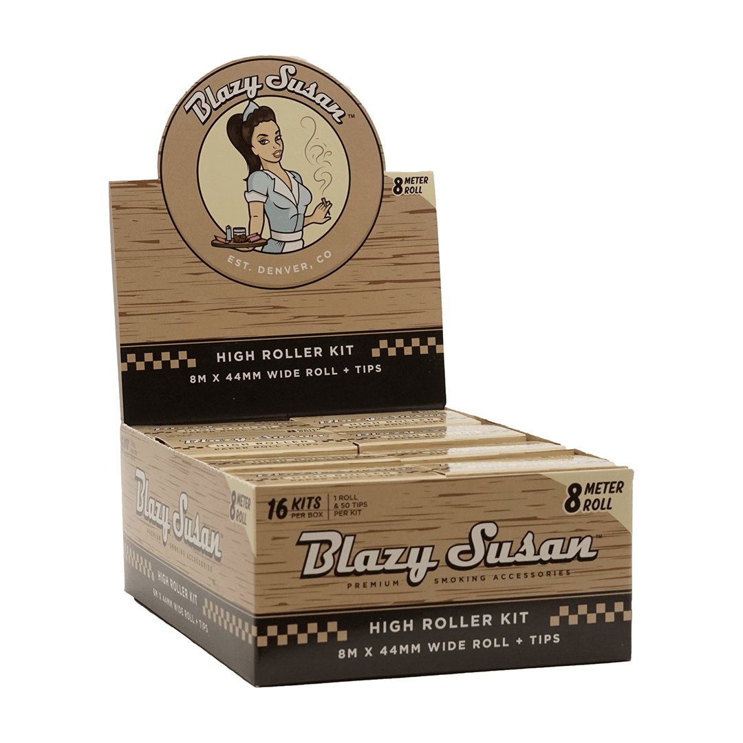 Blazy Susan Unbleached Rolling Papers - Discreet Smoker