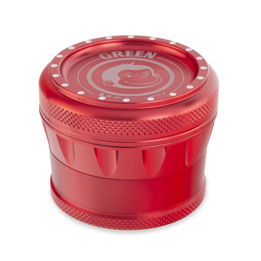 Green Monkey Grinder - Tamarin 4pc - 70mm - Discreet Smoker