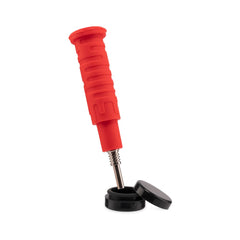 Ooze Blaster Silicone Glass 4-in-1 Hybrid Water Pipe and Dab Straw - Discreet Smoker