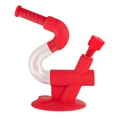 Ooze Swerve Silicone Water Pipe - Discreet Smoker