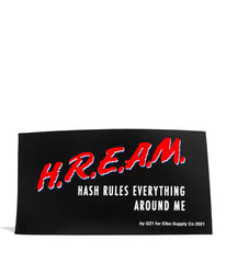 Elbo Glass H.R.E.A.M Dab Mat - Discreet Smoker