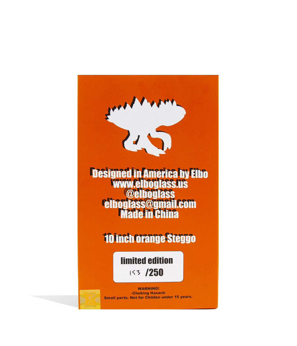 Elbo Glass Orange Steggo Vinyl Figure - Discreet Smoker
