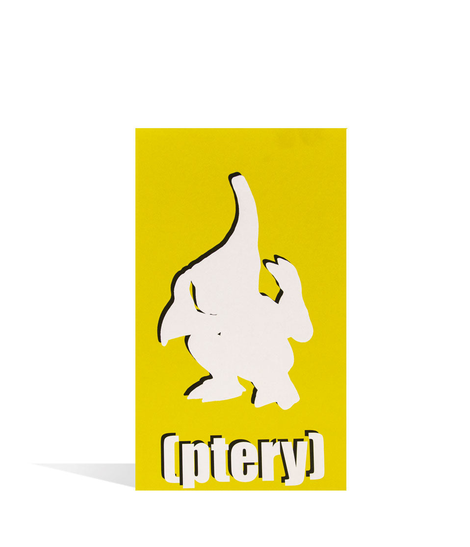 Elbo Glass Yellow Ptery Vinyl Figure - Discreet Smoker