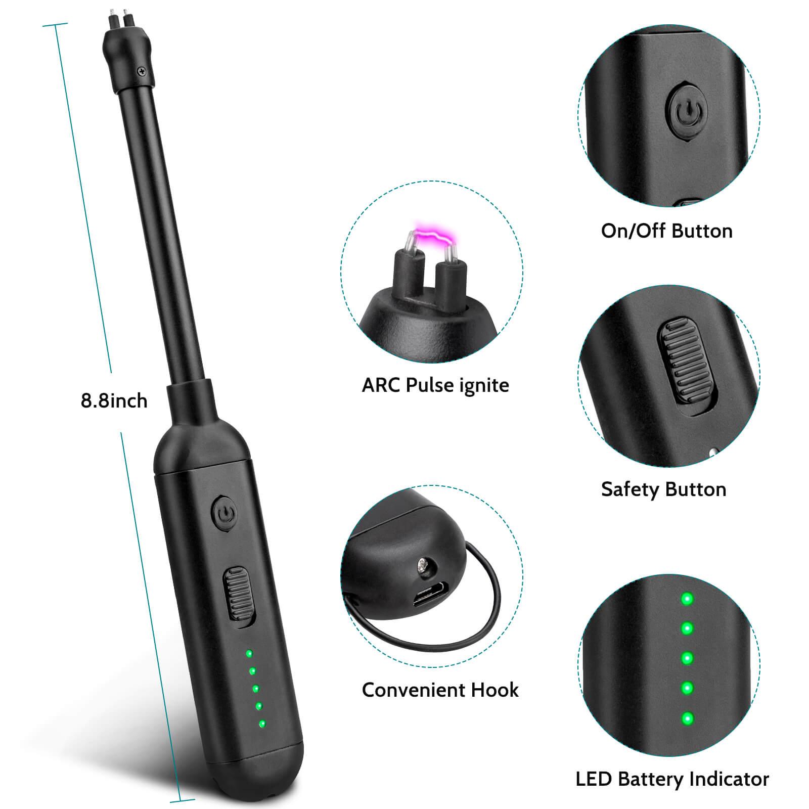 Pilotdiary USB Rechargeable Electric Lighter - Discreet Smoker